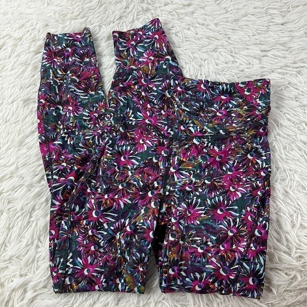 Lululemon Base Pace High-Rise Running Tight 25" Floral Electric Multi